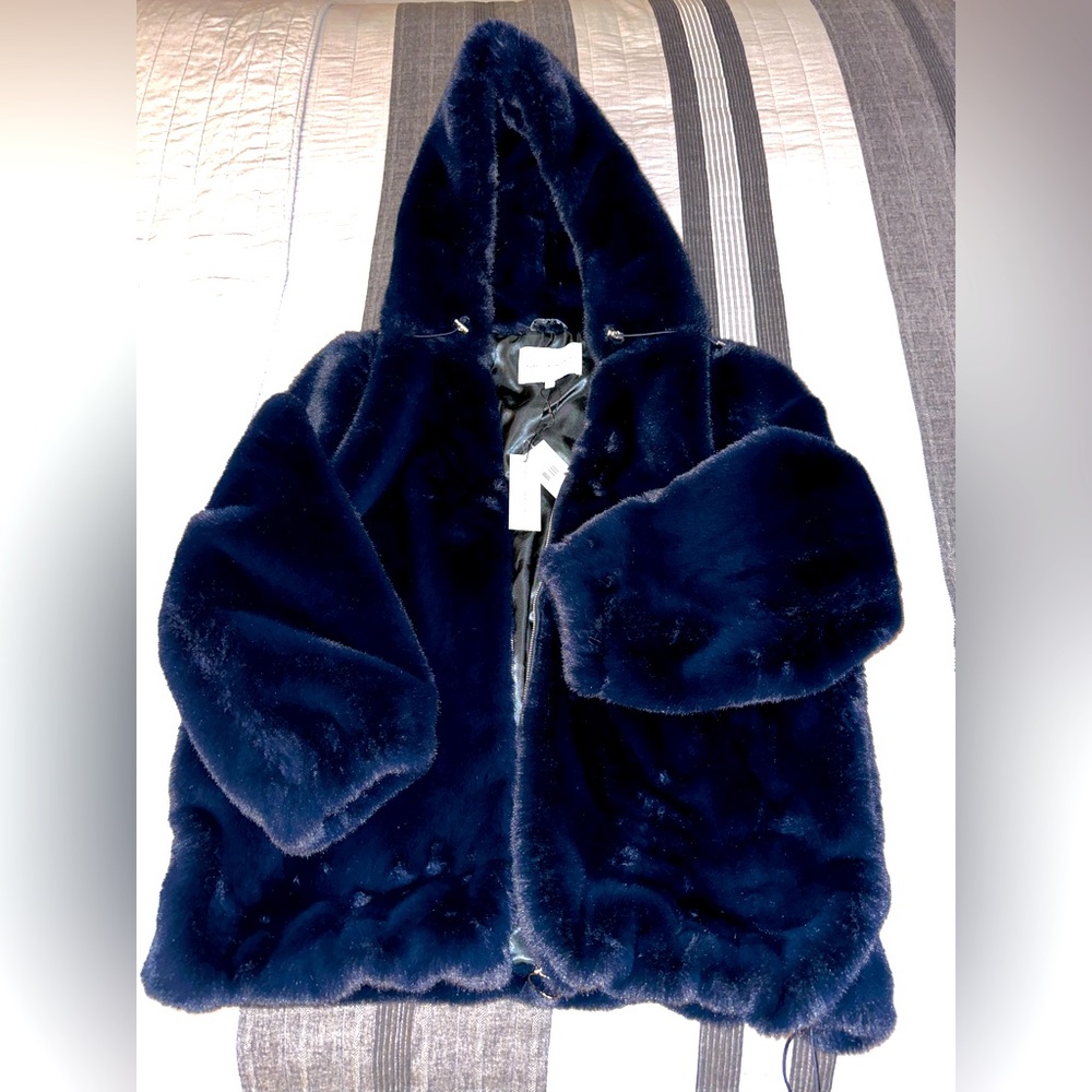 Rebecca Minkoff zip hood jacket